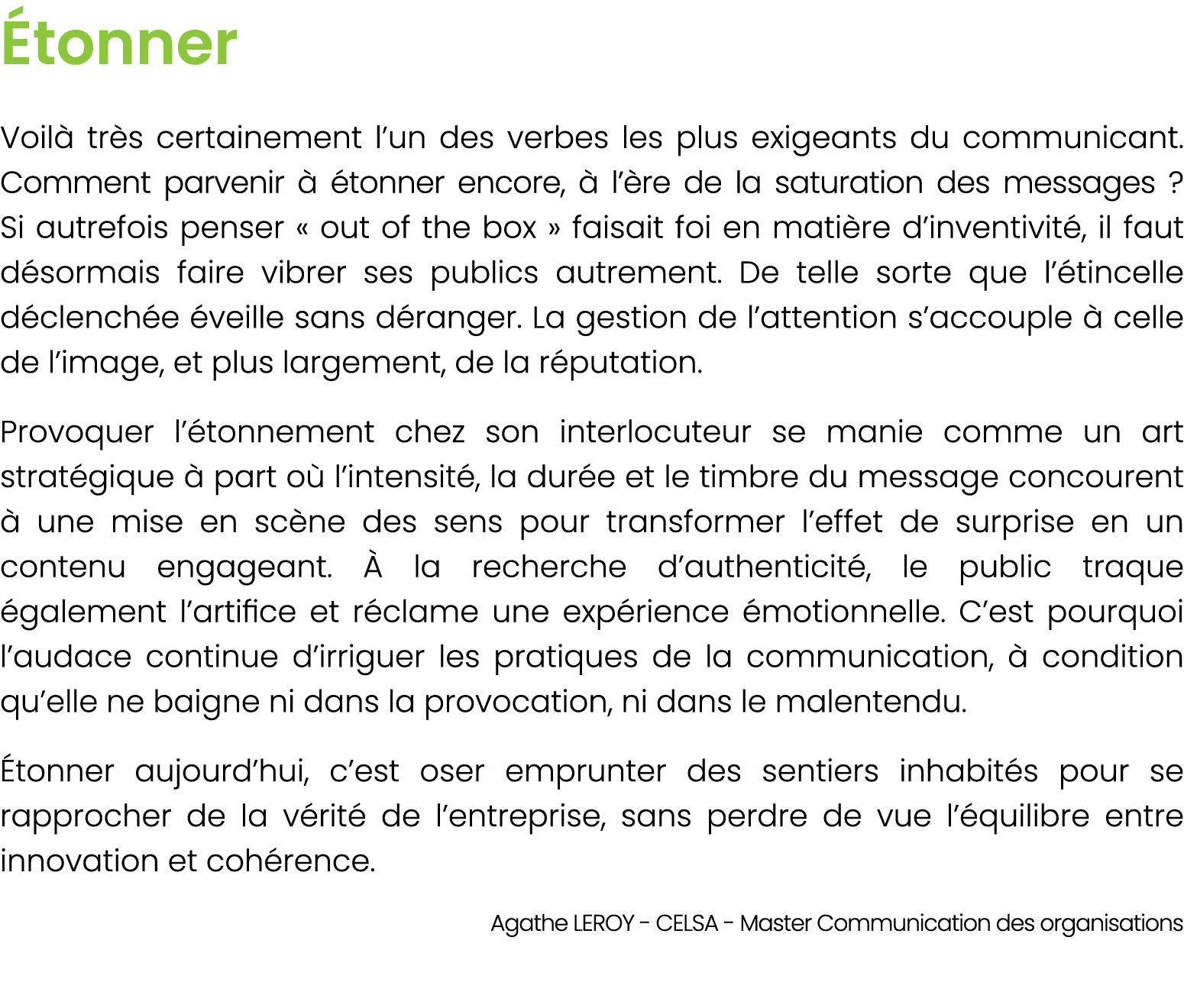  tonner Voil tr s certainement l’un des verbes les plus exigeants du communicant. Comment parvenir    tonner encore,...